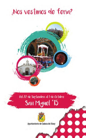 Feria y fiestas de San Miguel  